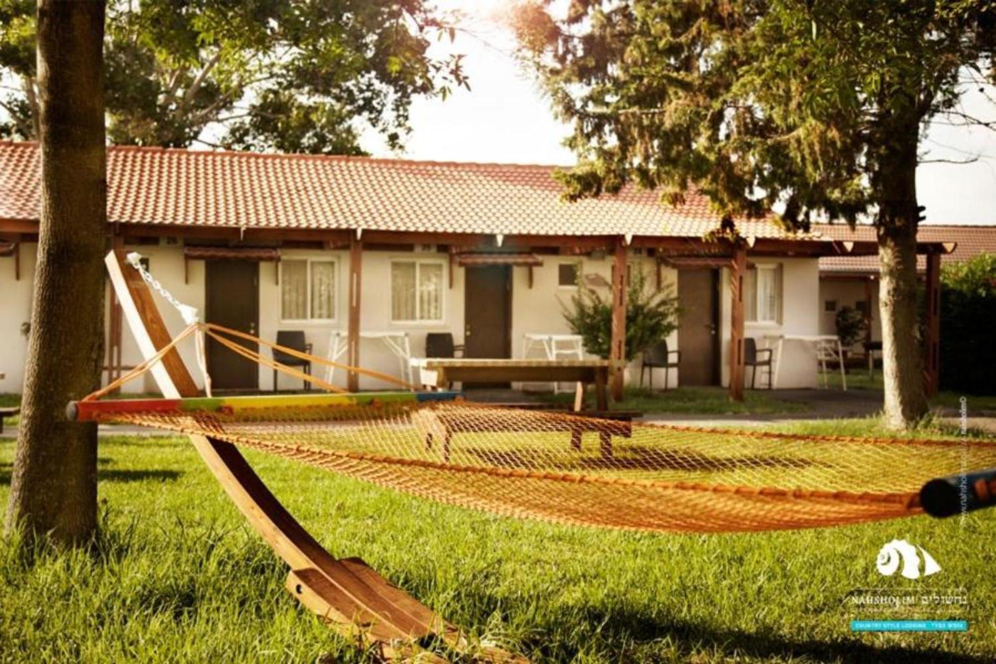 Nachsholim Kibbutz Country Lodging Nahsholim Eksteriør billede